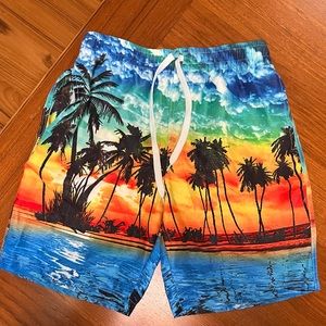 BOYS SWIM SHORTS WITH POCKETS SIZE 12